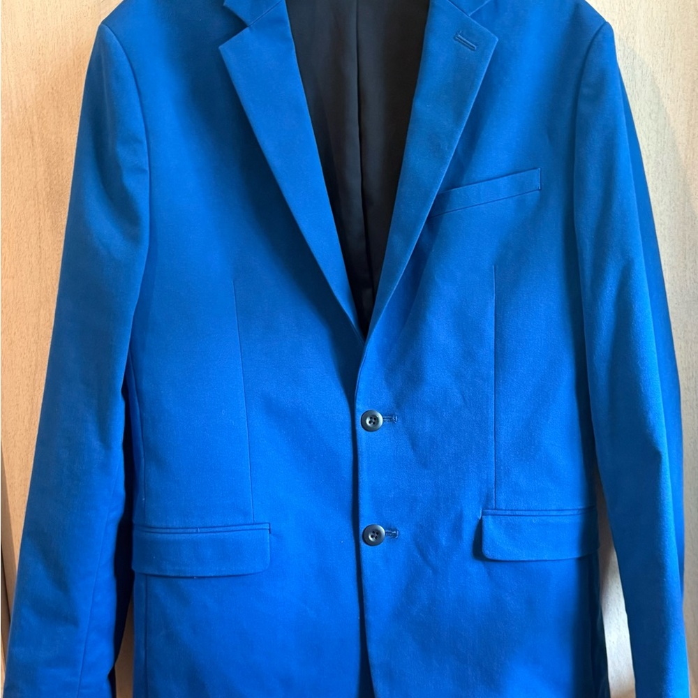 Express Vibrant Blue Men's Blazer